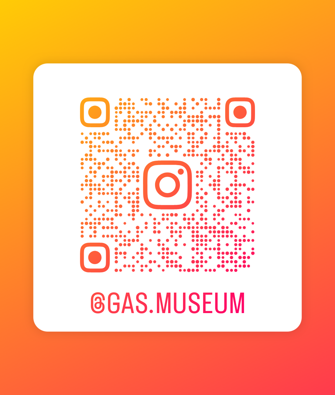 ＜GAS MUSEUM＞ インスタ始めました！　　　　フォロー、いいね！お願いします。